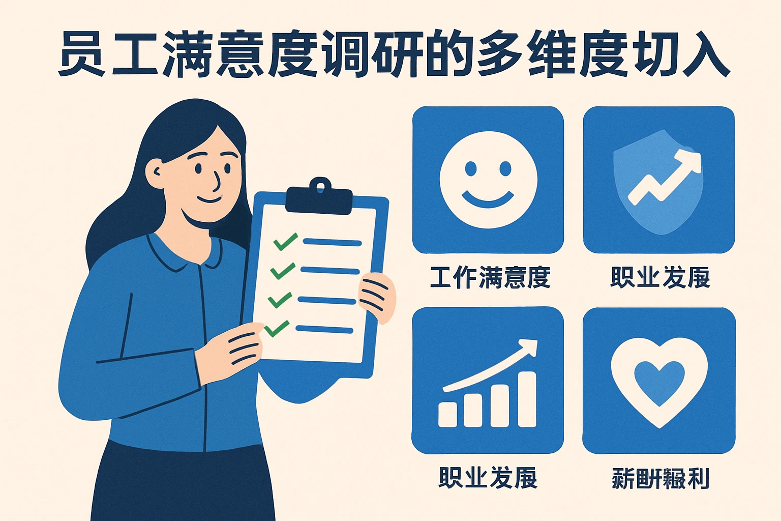 员工满意度调研的多维度切入