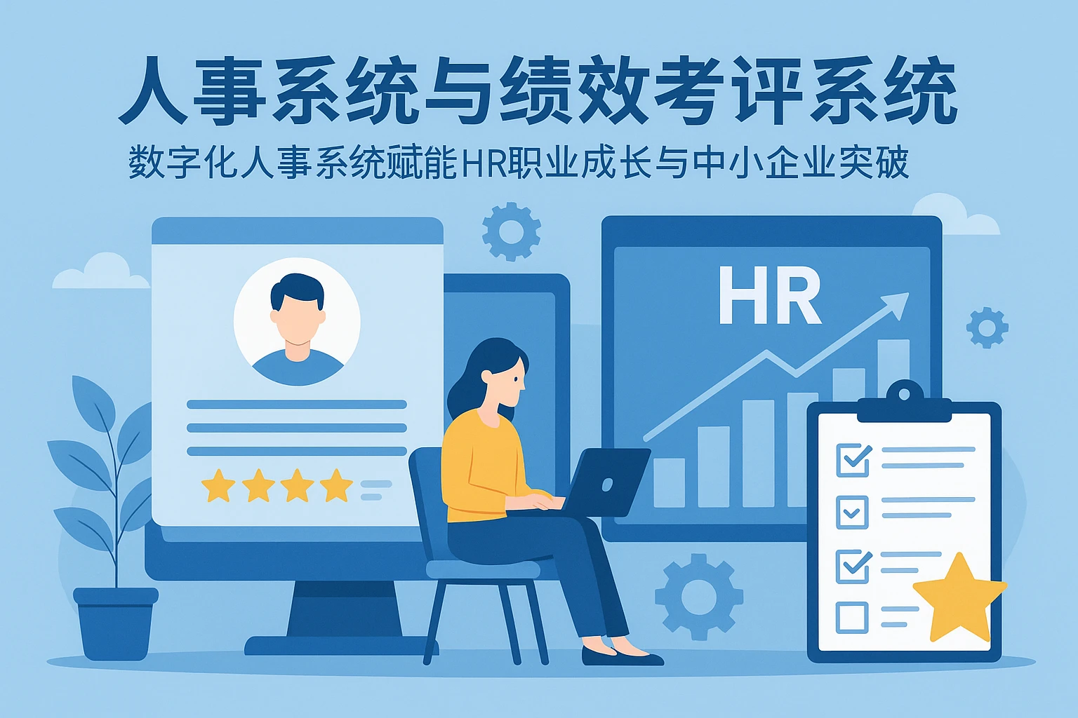 人事系统与绩效考评系统：数字化人事系统赋能HR职业成长与中小企业突破