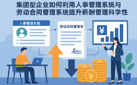 集团型企业如何利用人事管理系统与劳动合同管理系统提升薪酬管理科学性