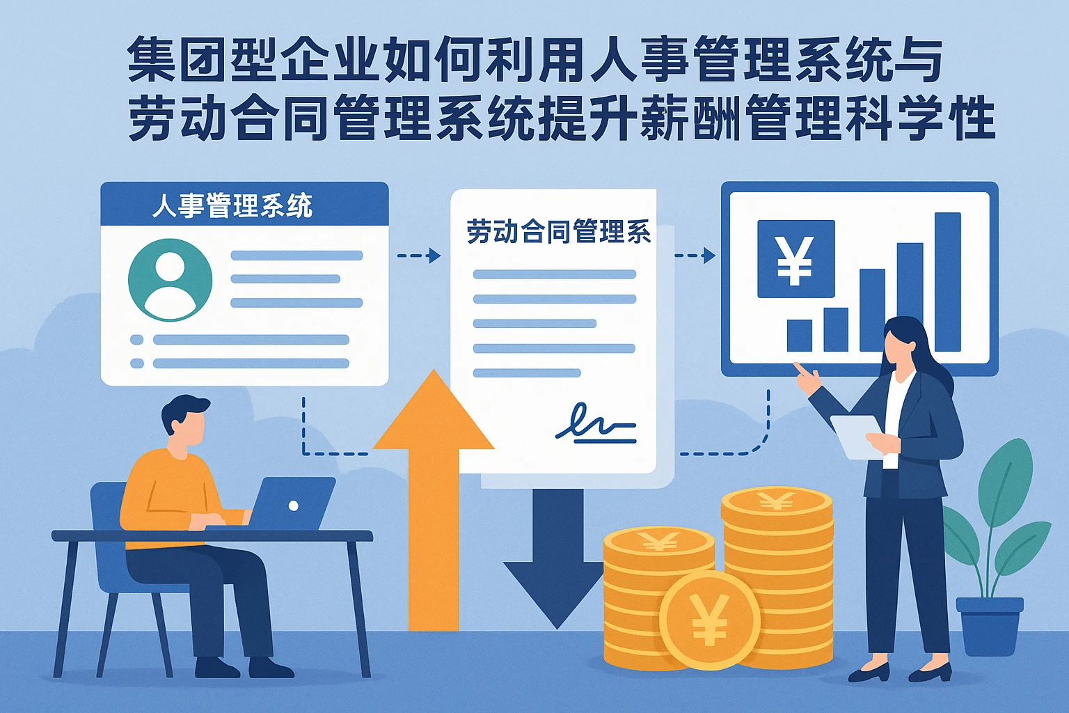 集团型企业如何利用人事管理系统与劳动合同管理系统提升薪酬管理科学性