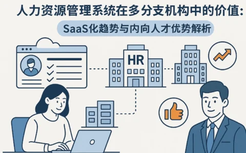 人力资源管理系统在多分支机构中的价值：SaaS化趋势与内向人才优势解析