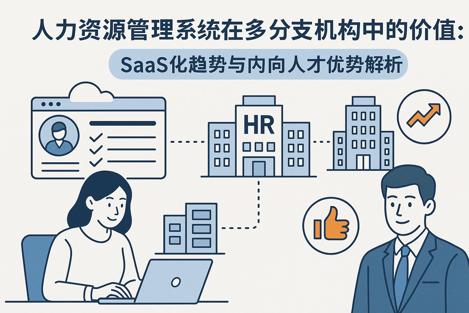 人力资源管理系统在多分支机构中的价值：SaaS化趋势与内向人才优势解析