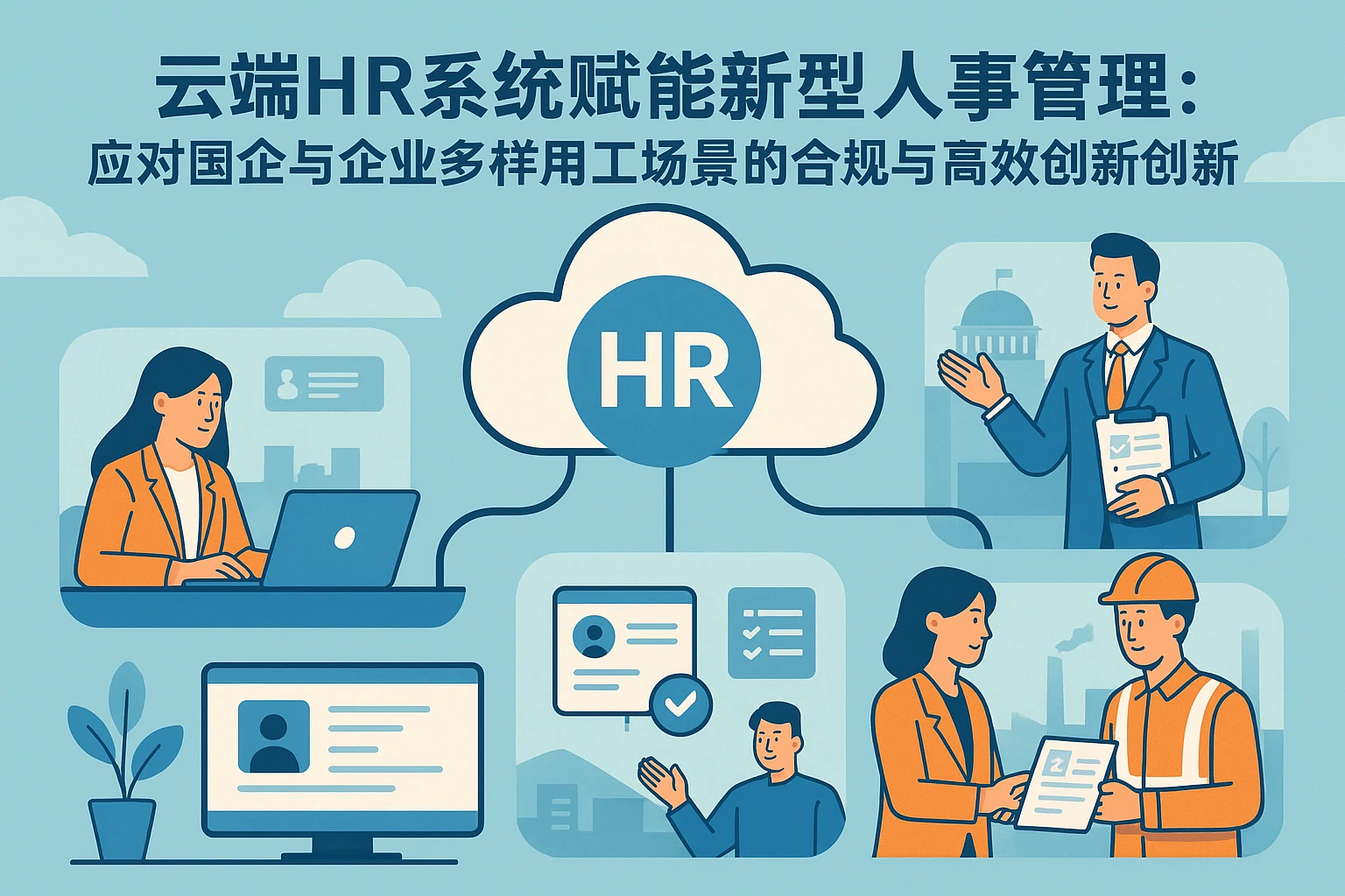 云端HR系统赋能新型人事管理：应对国企与企业多样用工场景的合规与高效创新