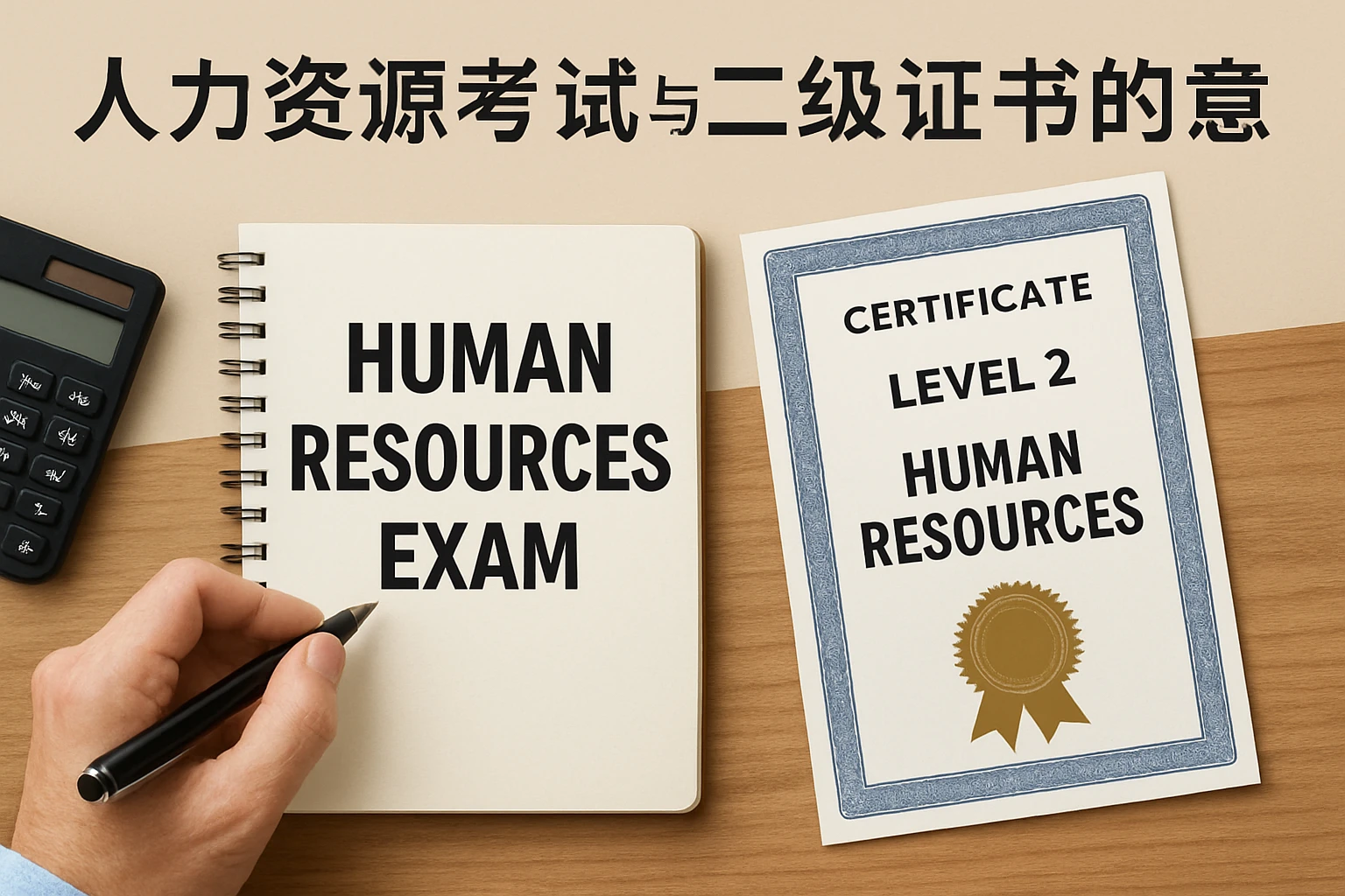 人力资源考试与二级证书的意义