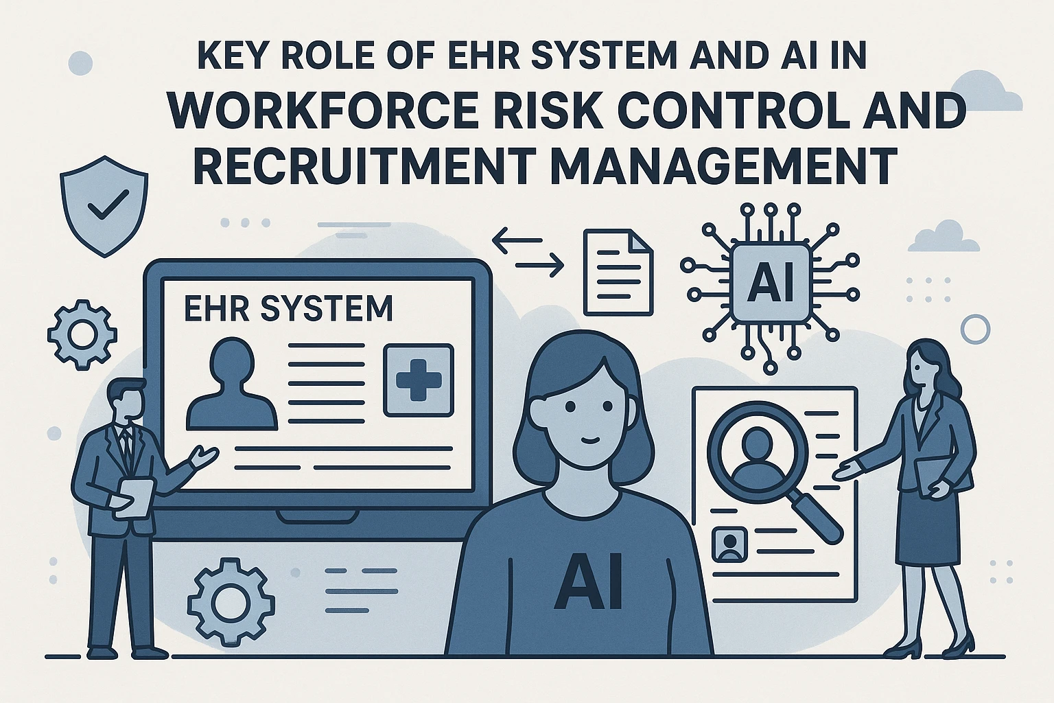 EHR系统与AI人事管理系统在新型用工风险控制与招聘管理中的关键作用
