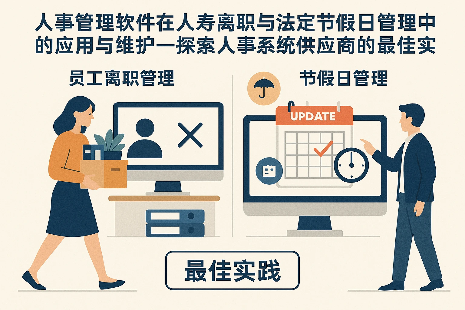 人事管理软件在员工离职与法定节假日管理中的应用与维护——探索人事系统供应商的最佳实践