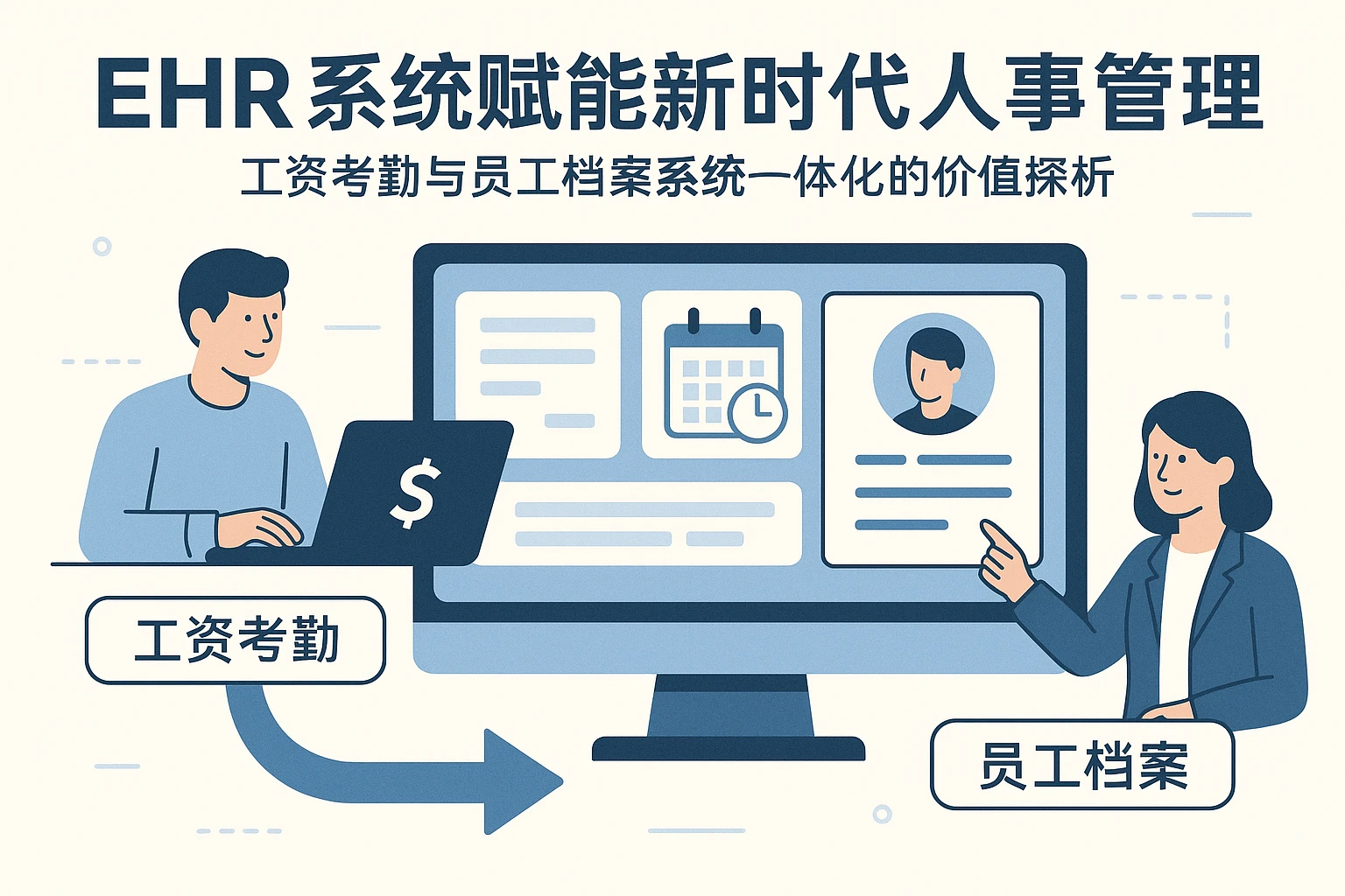 EHR系统赋能新时代人事管理：工资考勤与员工档案系统一体化的价值探析
