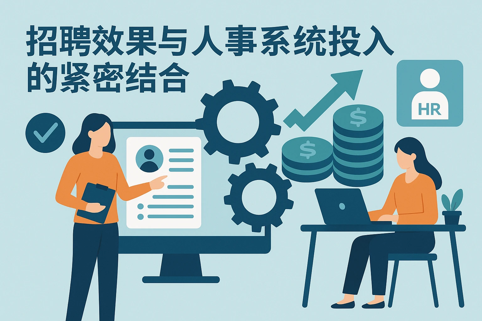 招聘效果与人事系统投入的紧密结合
