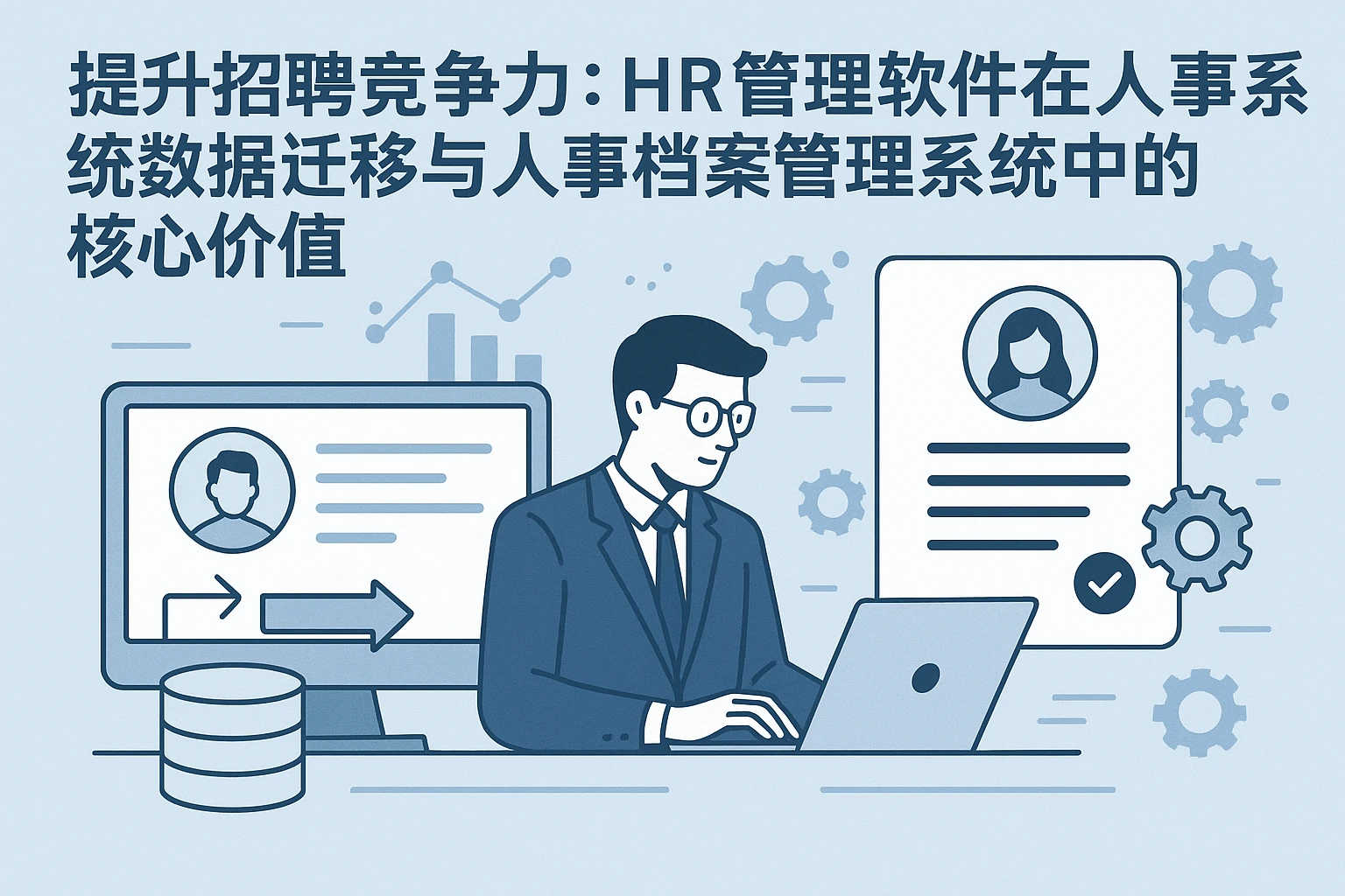 提升招聘竞争力：HR管理软件在人事系统数据迁移与人事档案管理系统中的核心价值