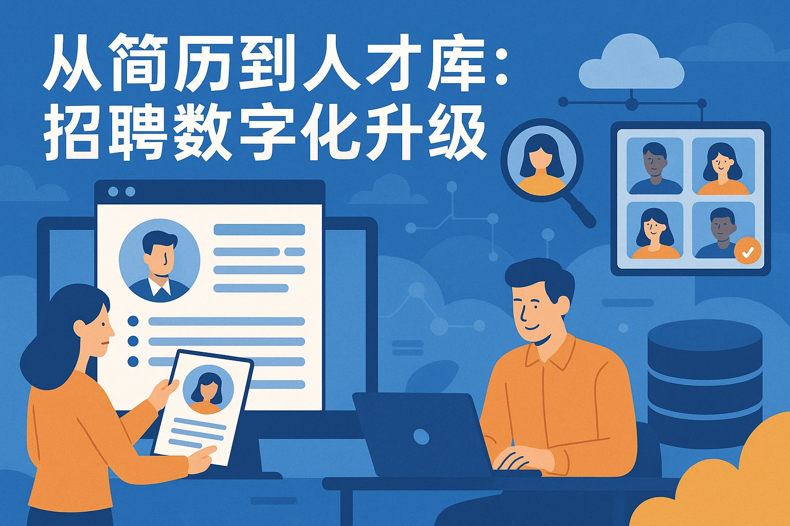 从简历到人才库：招聘数字化升级