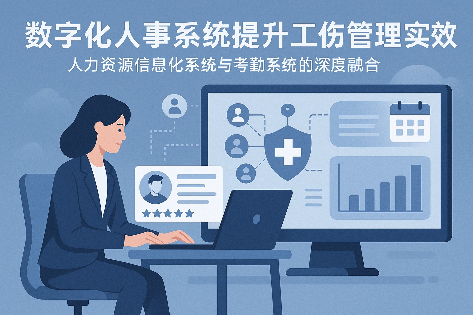数字化人事系统提升工伤管理实效——人力资源信息化系统与考勤系统的深度融合