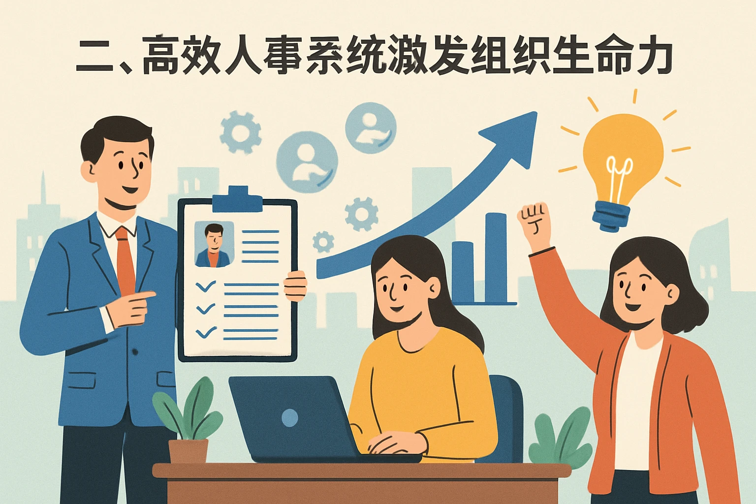 二、高效人事系统激发组织生命力