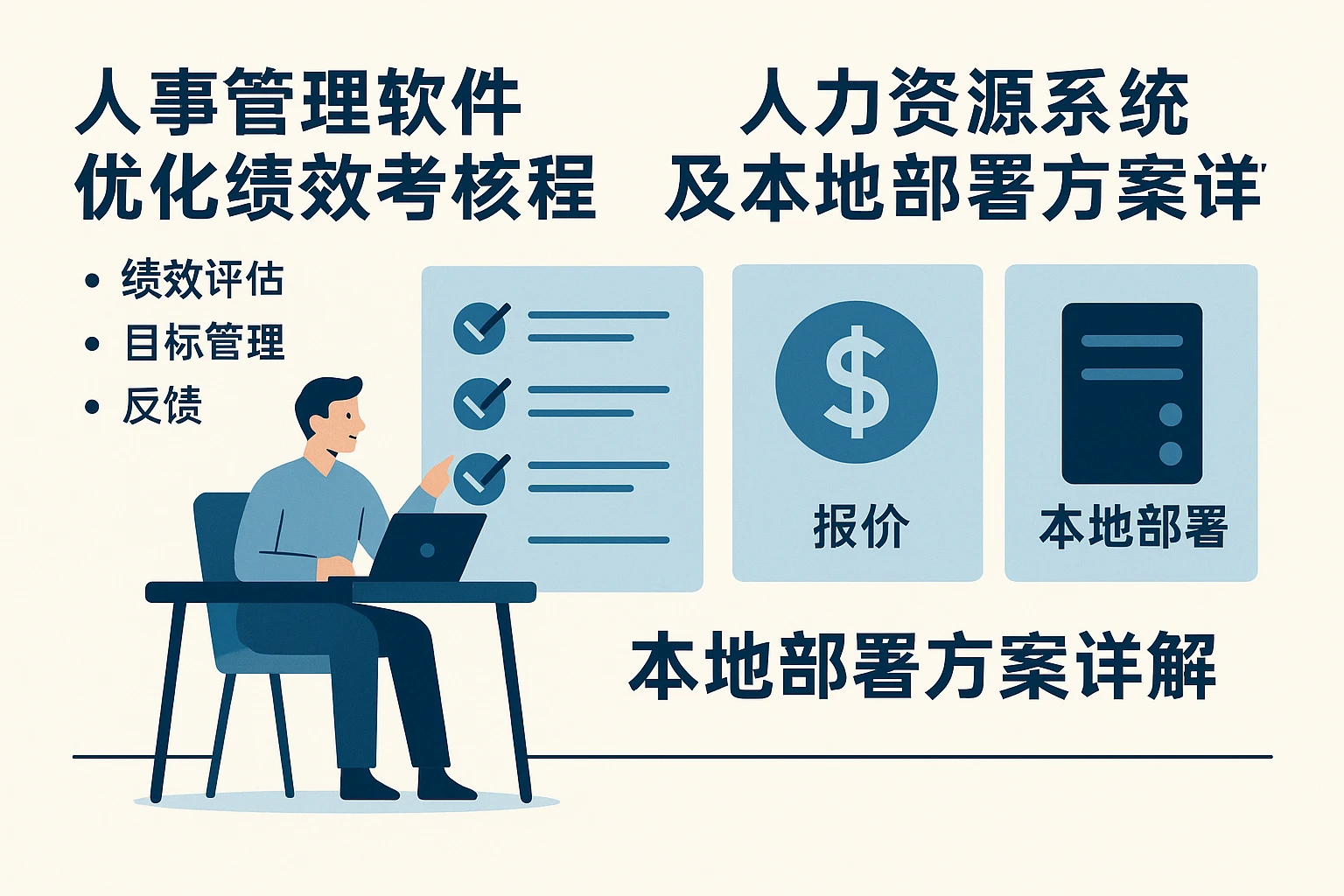 人事管理软件优化绩效考核流程 | 人力资源系统报价及本地部署方案详解