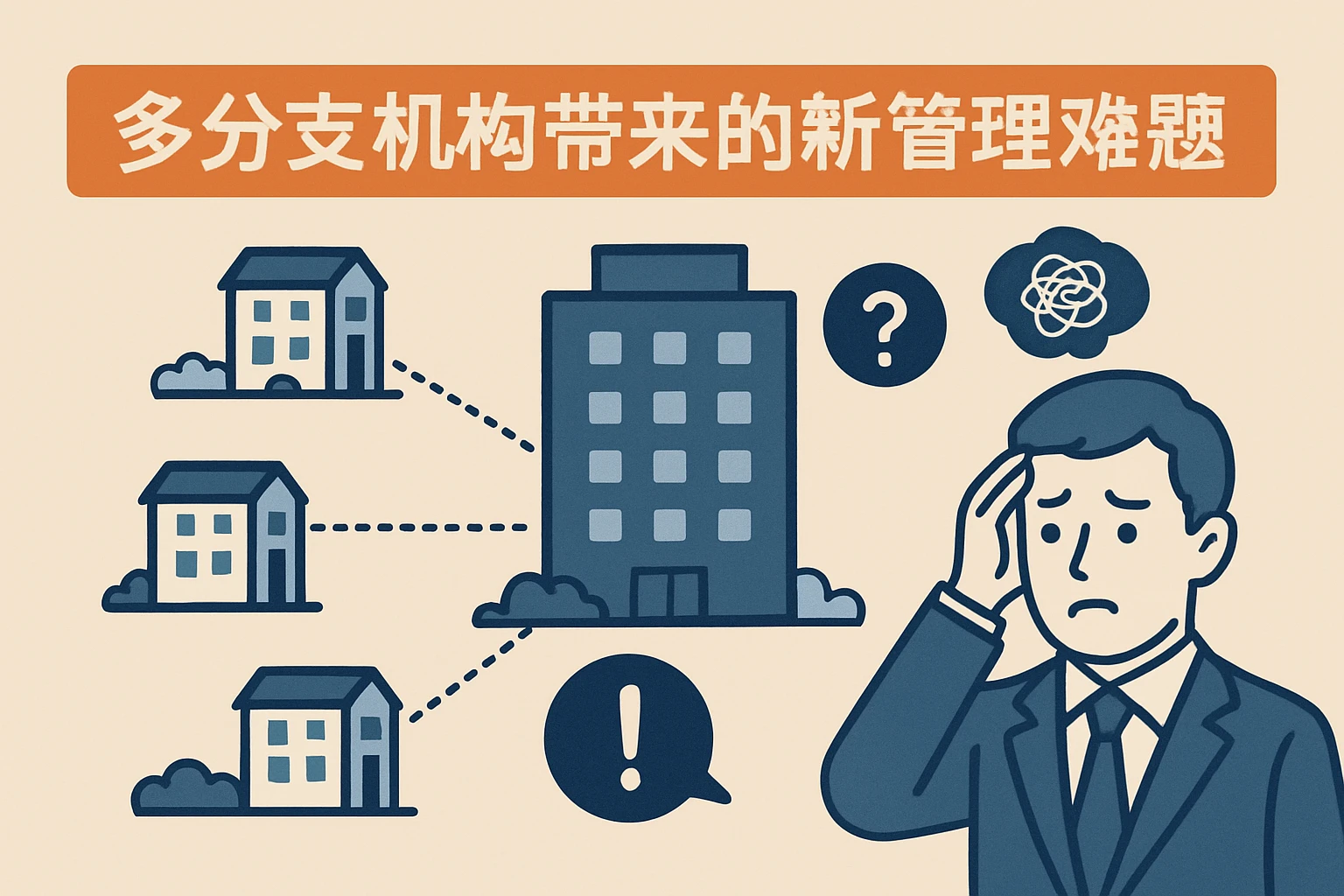 多分支机构带来的新管理难题