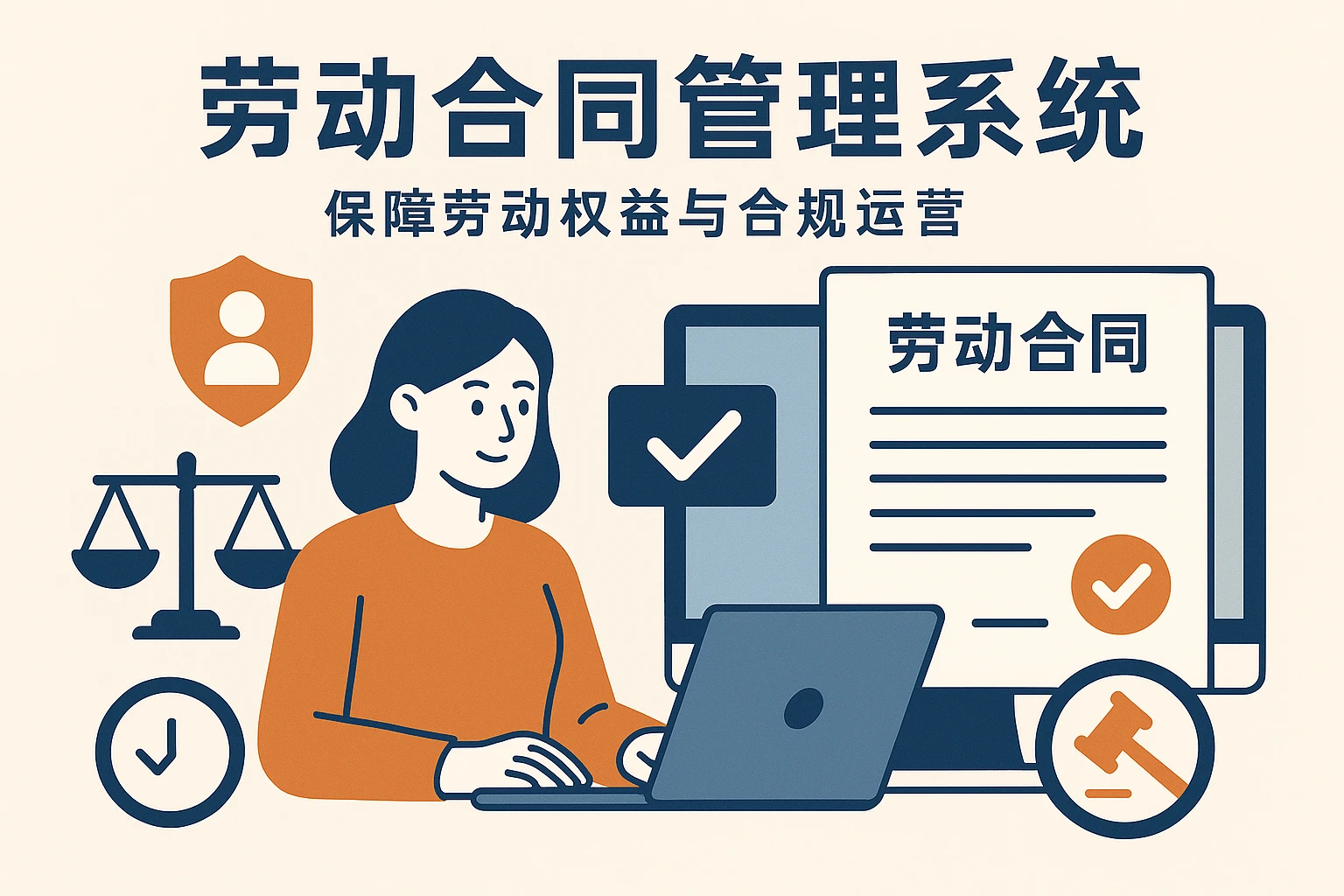 劳动合同管理系统：保障劳动权益与合规运营