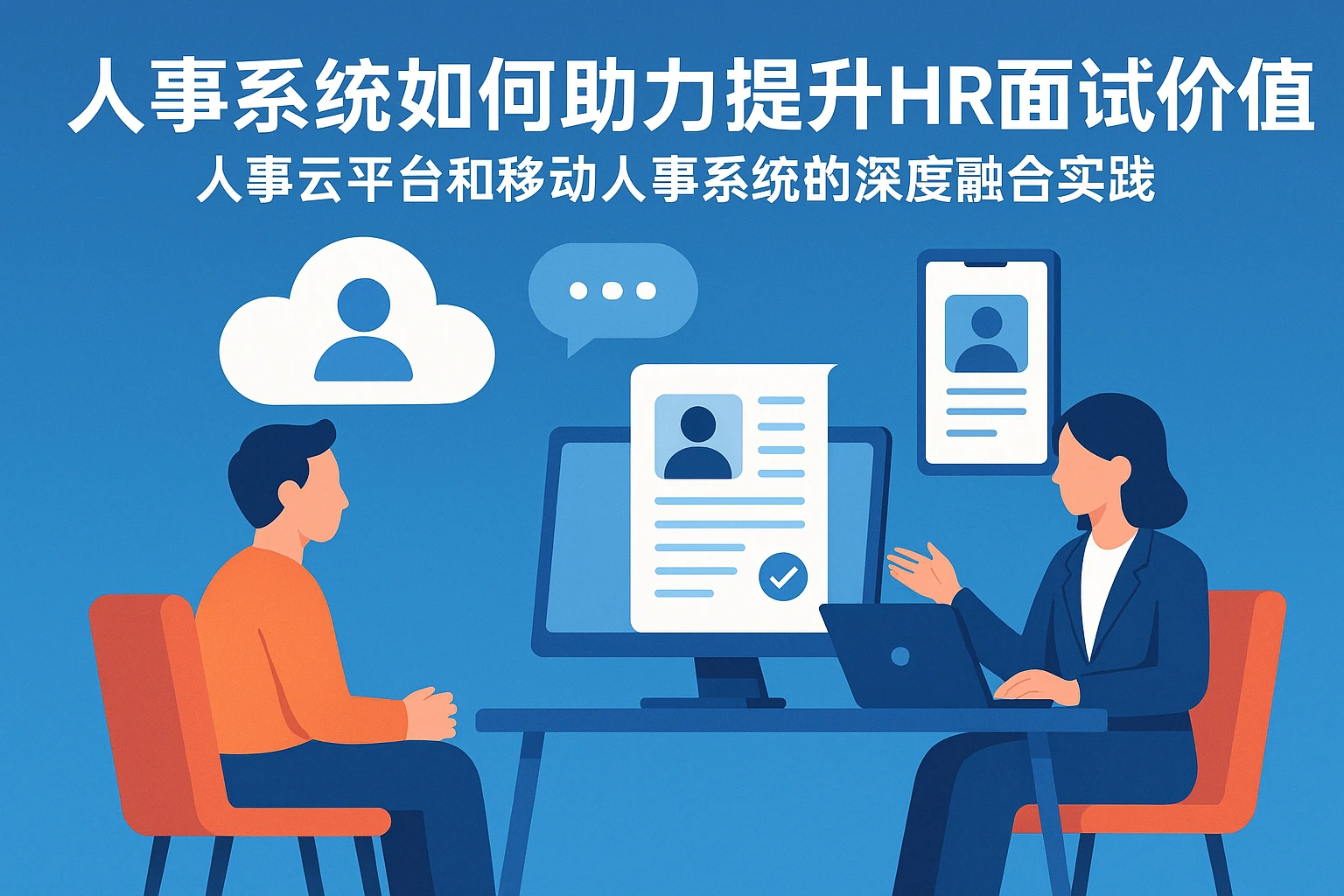 人事系统如何助力提升HR面试价值——人事云平台和移动人事系统的深度融合实践