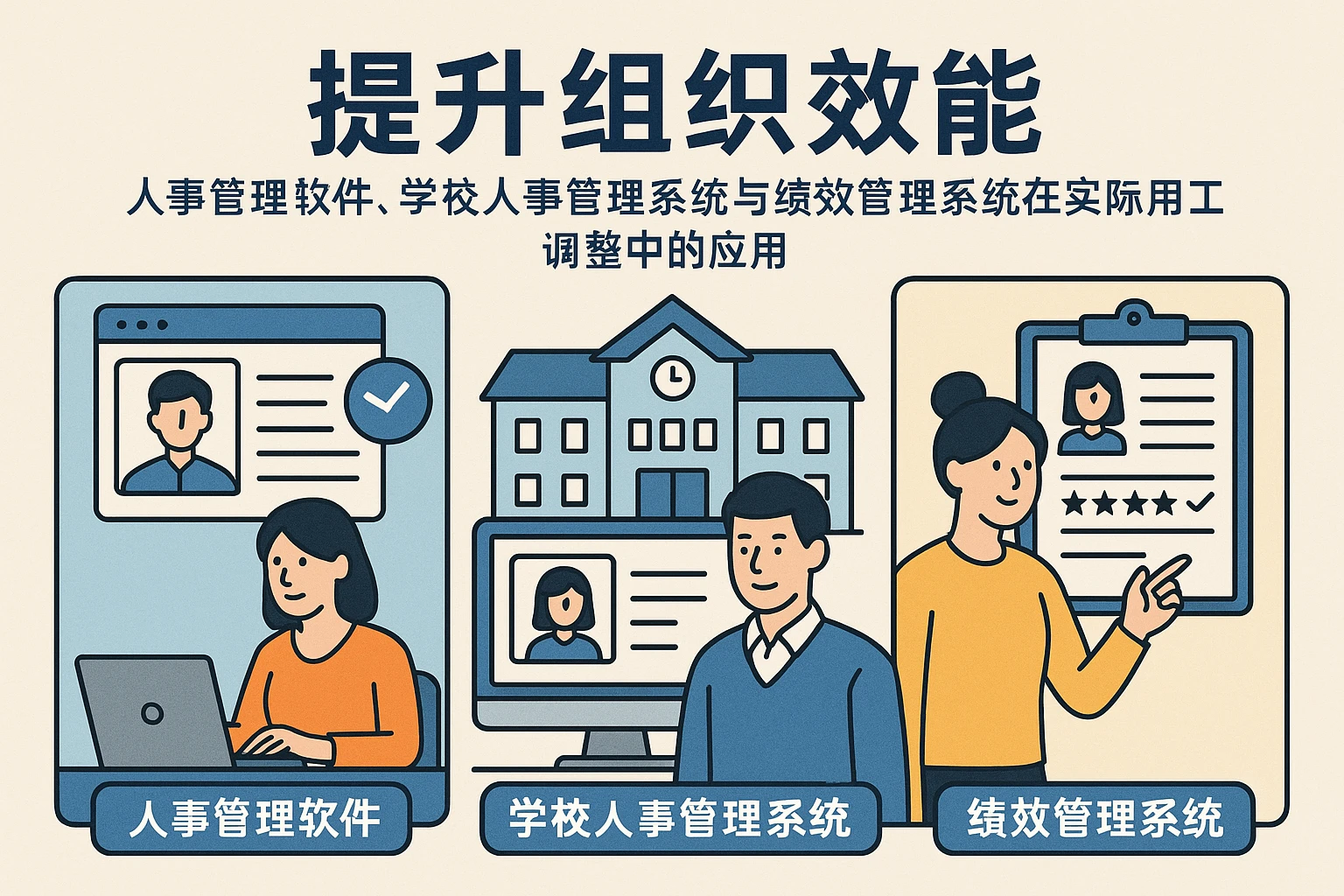 提升组织效能：人事管理软件、学校人事管理系统与绩效管理系统在实际用工调整中的应用