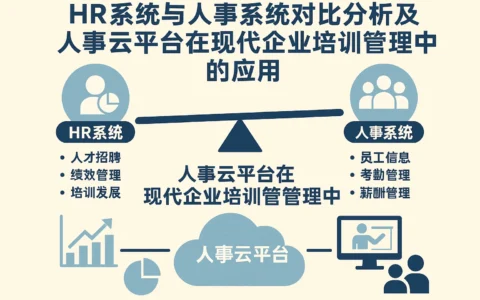 HR系统与人事系统对比分析及人事云平台在现代企业培训管理中的应用