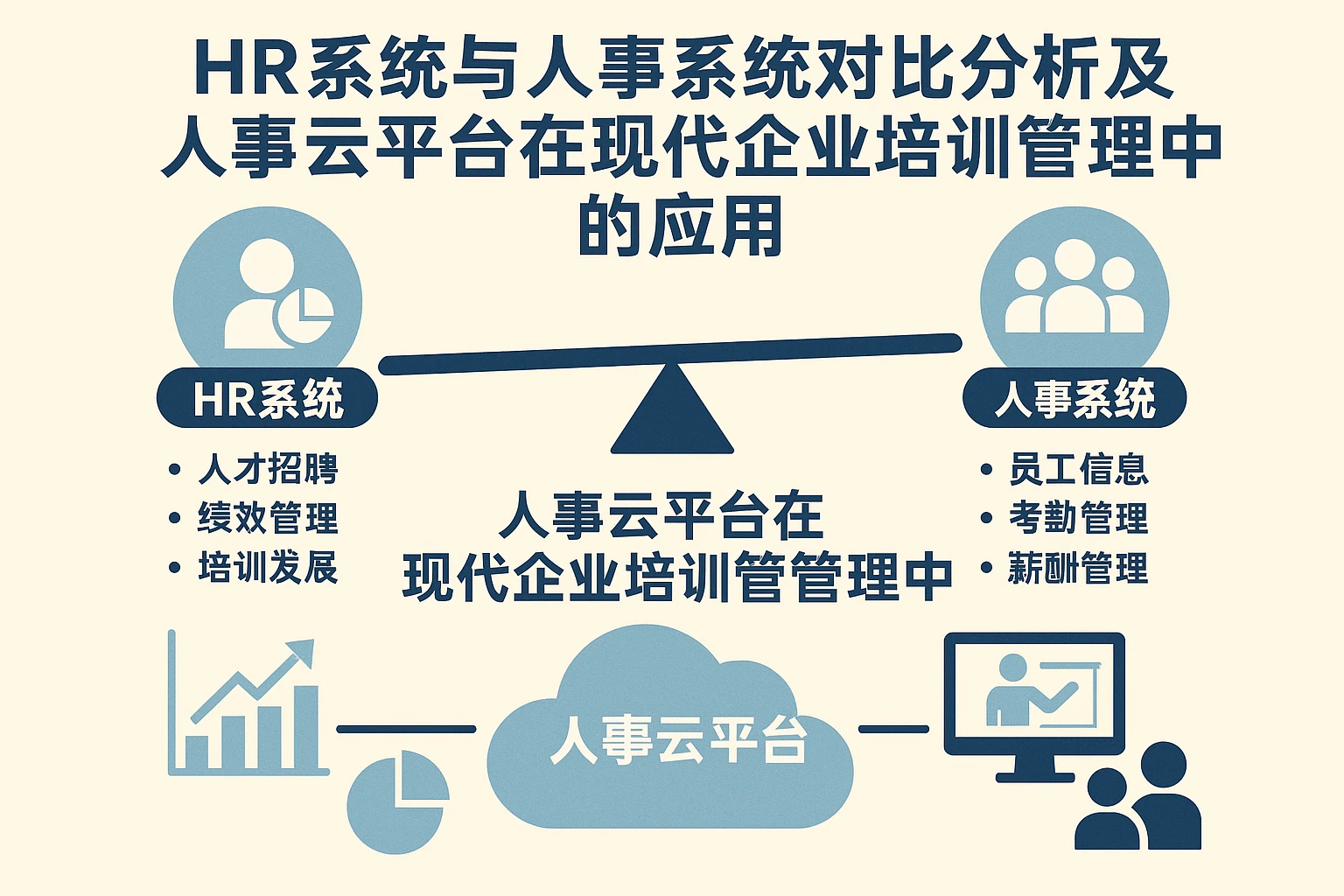HR系统与人事系统对比分析及人事云平台在现代企业培训管理中的应用