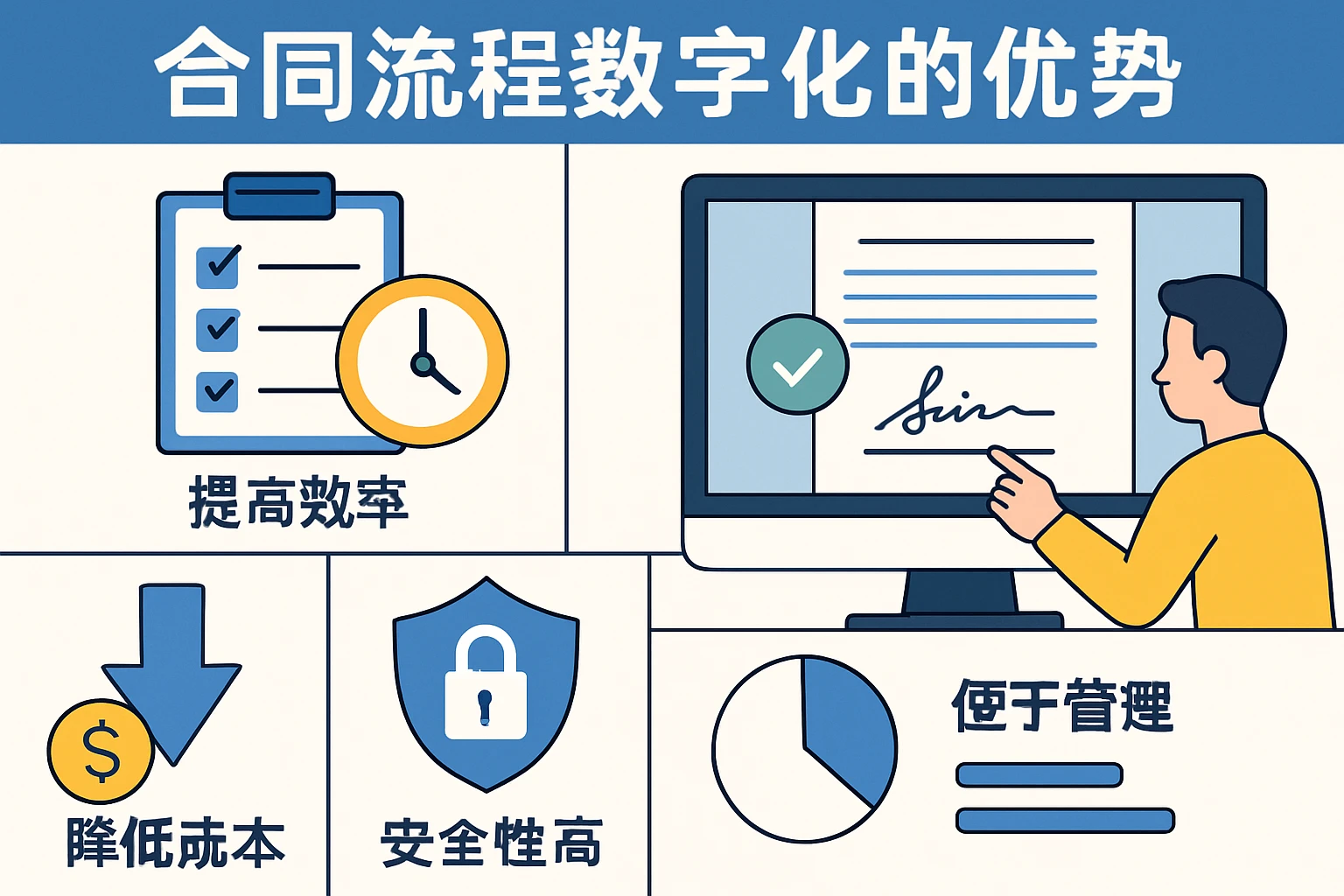 合同流程数字化的优势
