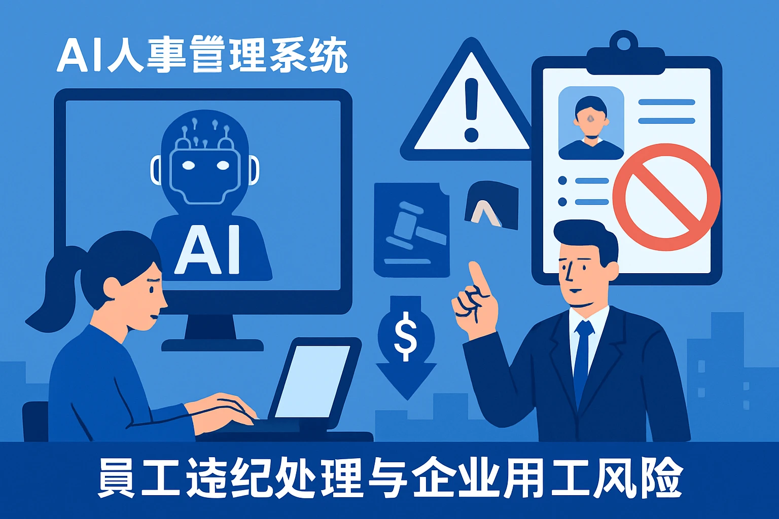 AI人事管理系统升级下的员工违纪处理与企业用工风险