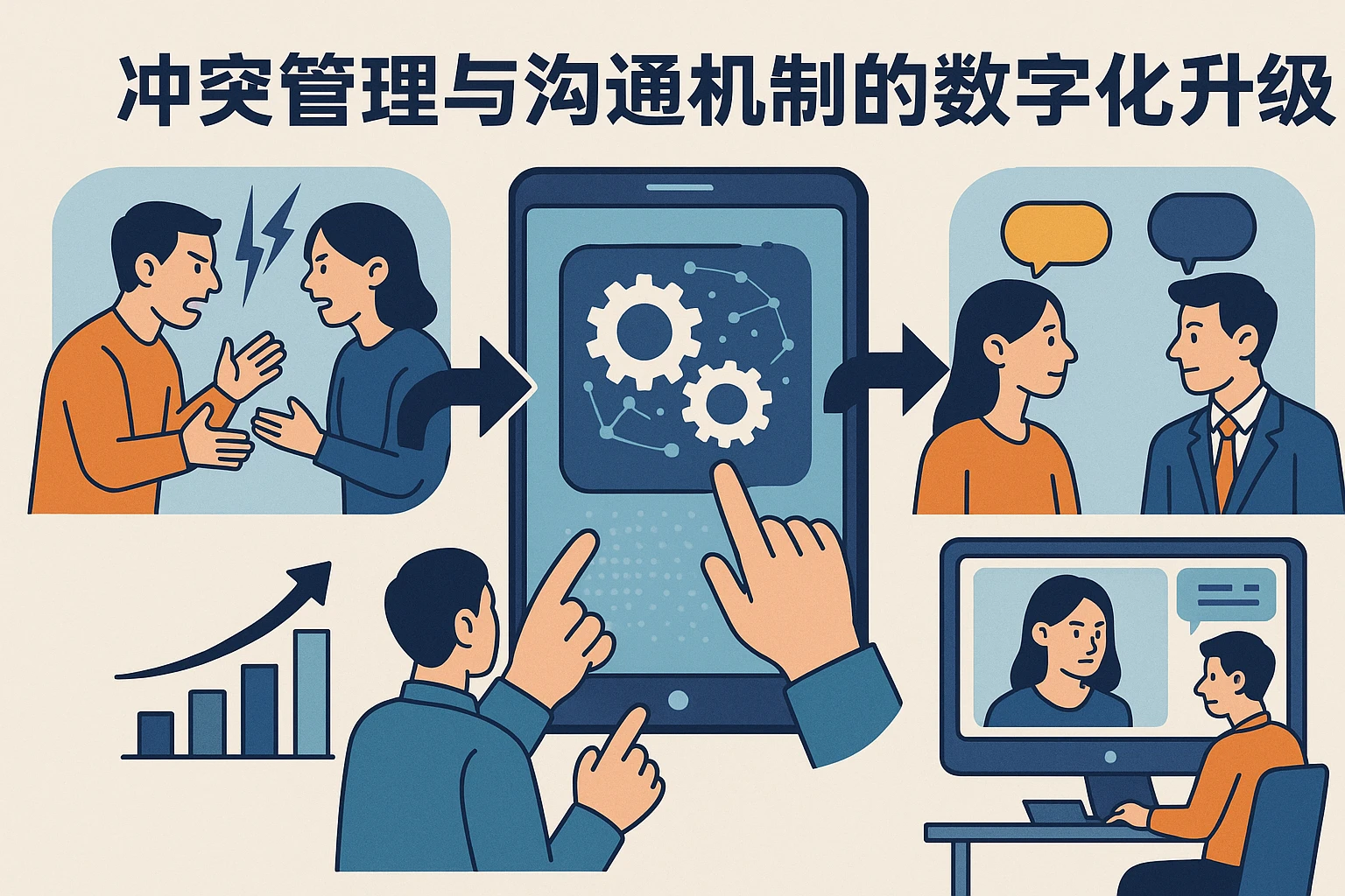 冲突管理与沟通机制的数字化升级