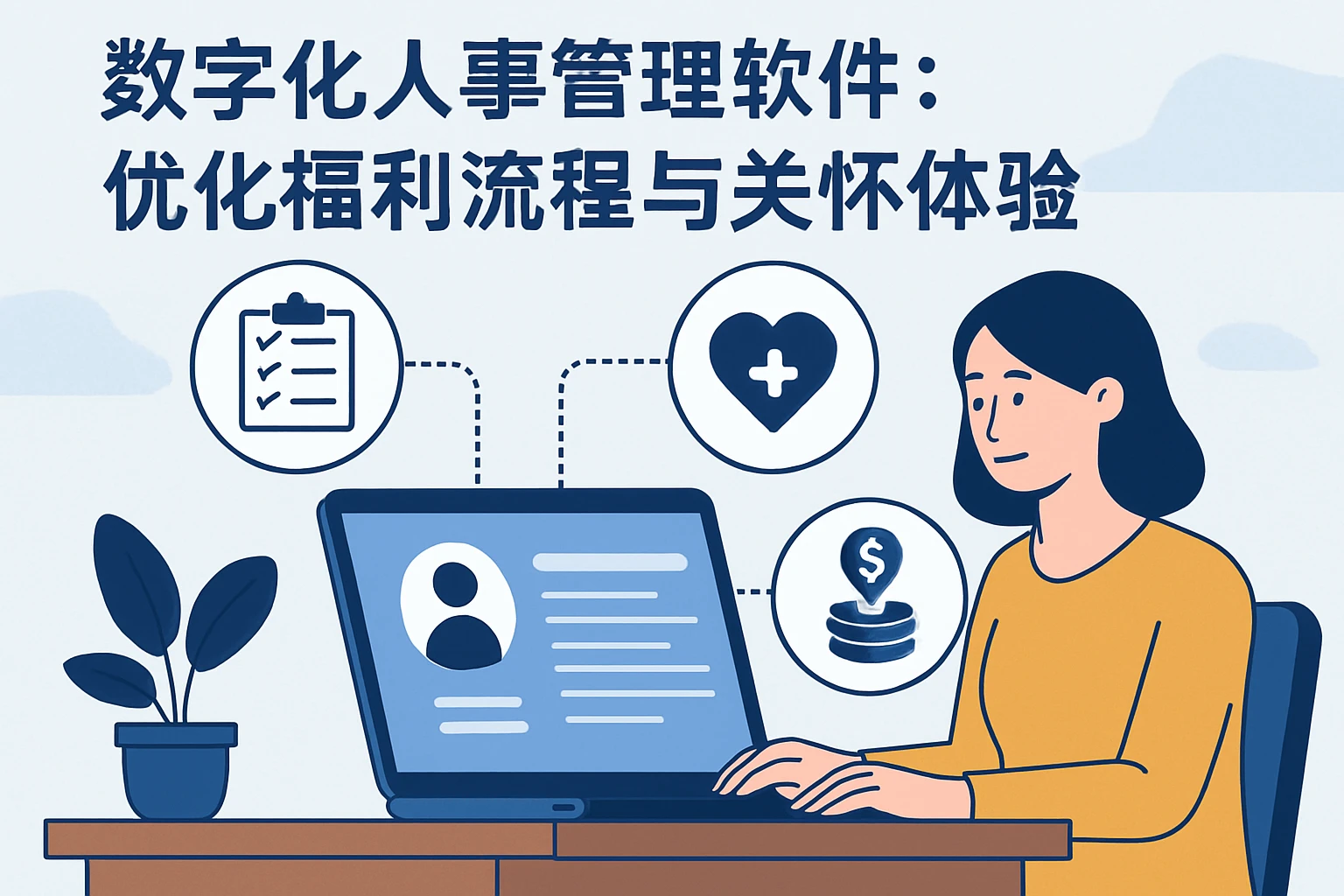 数字化人事管理软件：优化福利流程与关怀体验