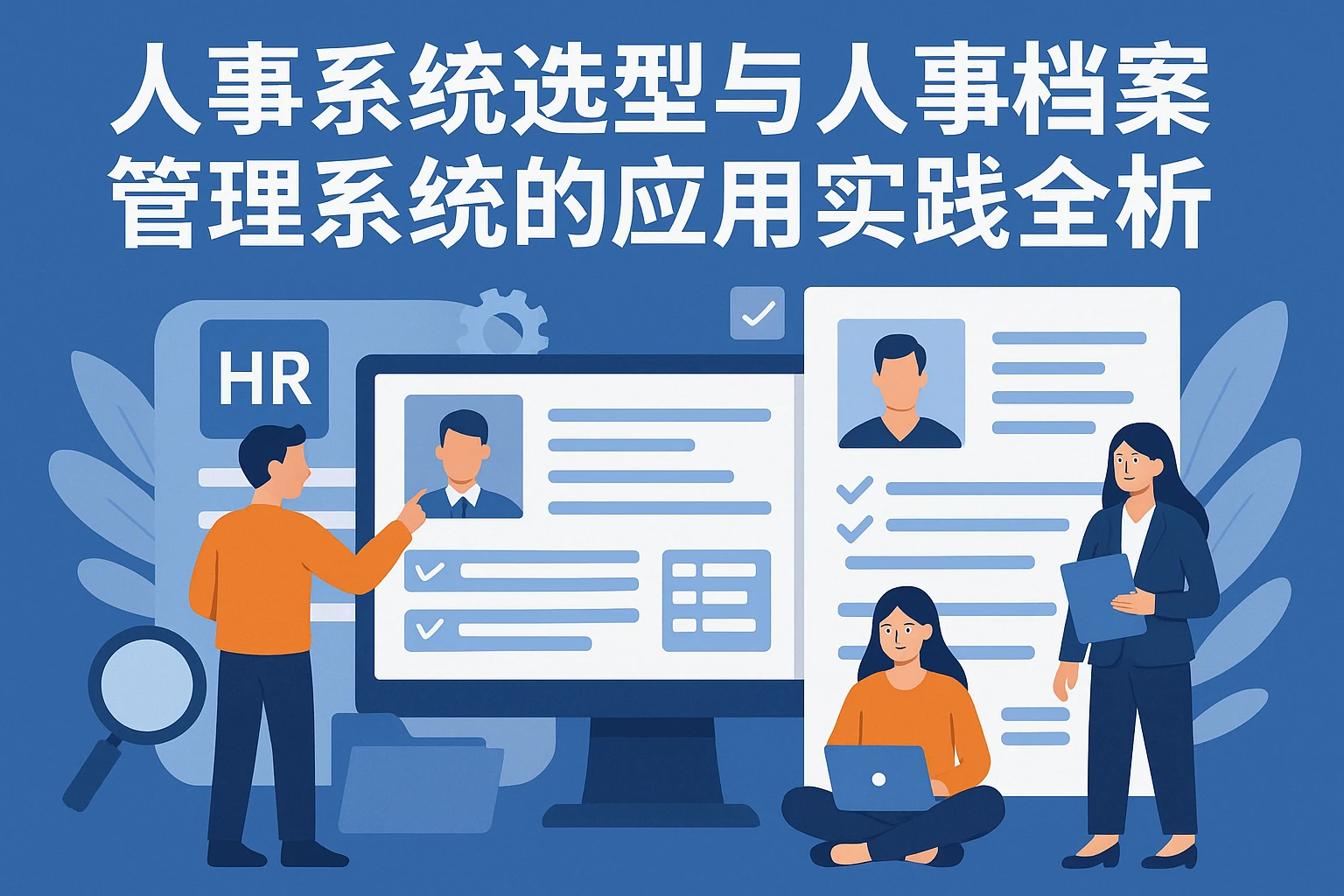 人事系统选型与人事档案管理系统的应用实践全析