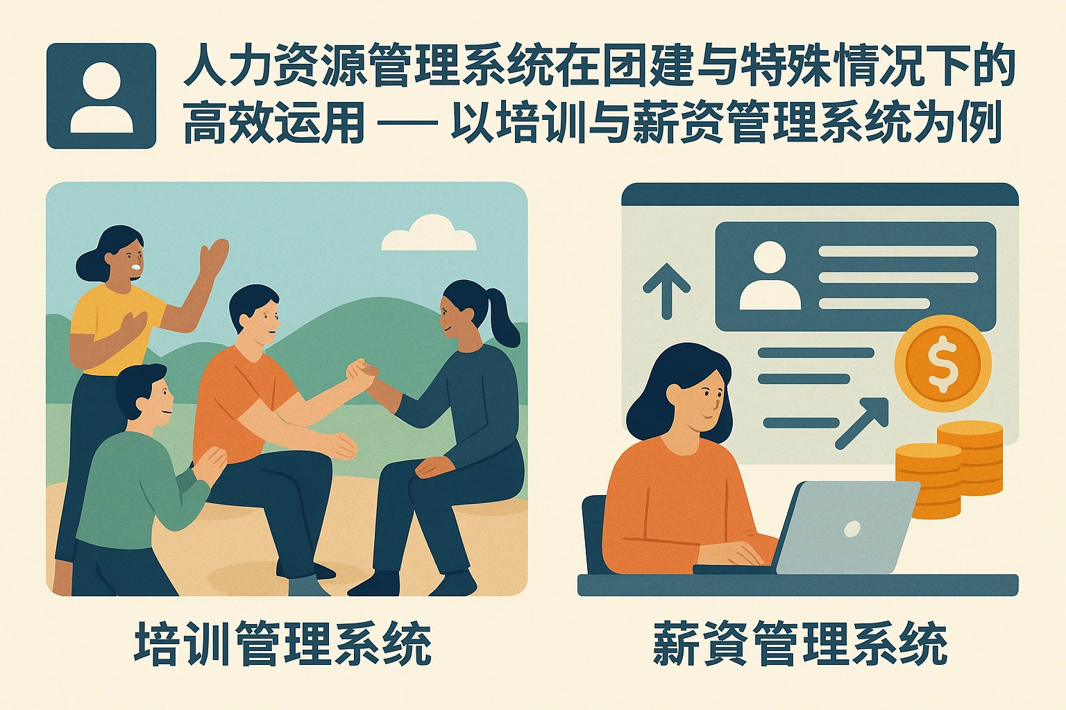 人力资源管理系统在团建与特殊情况下的高效运用 —— 以培训与薪资管理系统为例