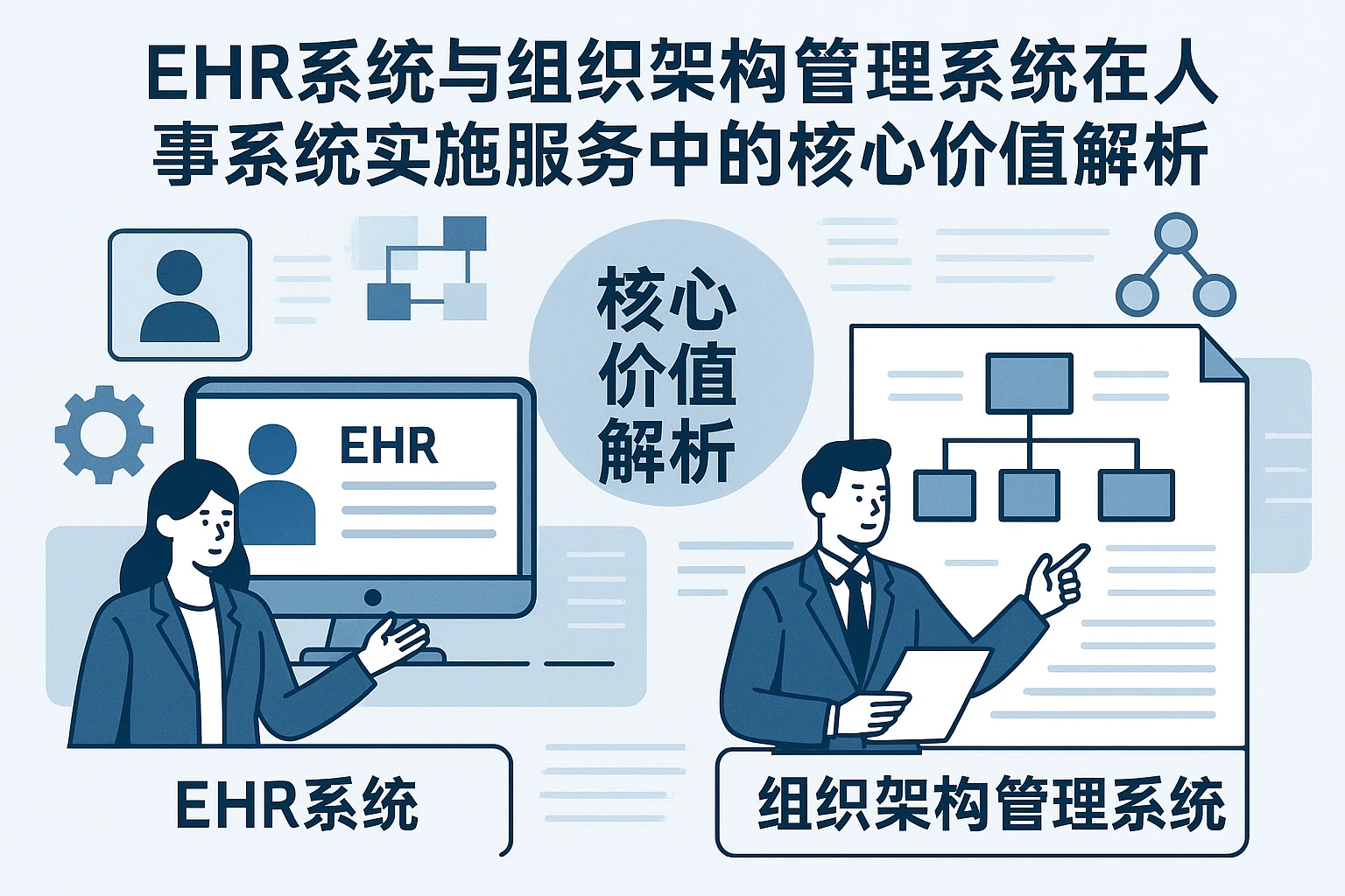 EHR系统与组织架构管理系统在人事系统实施服务中的核心价值解析