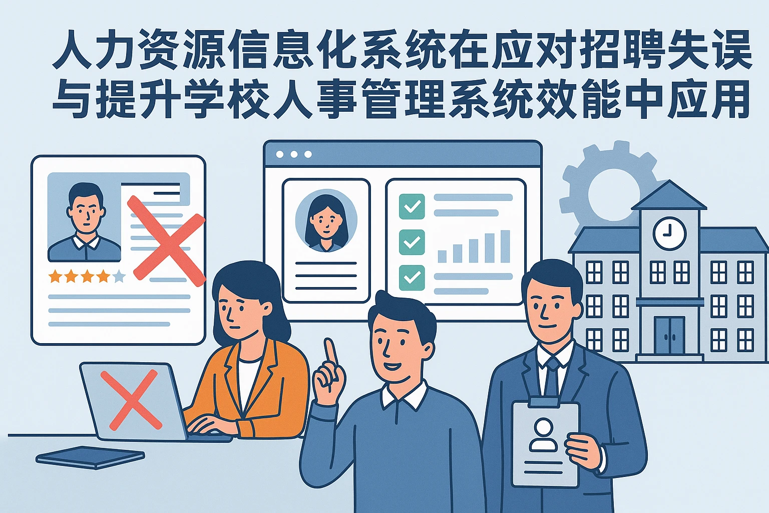 人力资源信息化系统在应对招聘失误与提升学校人事管理系统效能中的应用