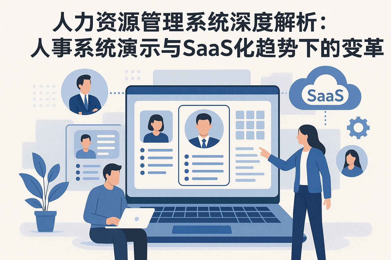 人力资源管理系统深度解析：人事系统演示与SaaS化趋势下的变革