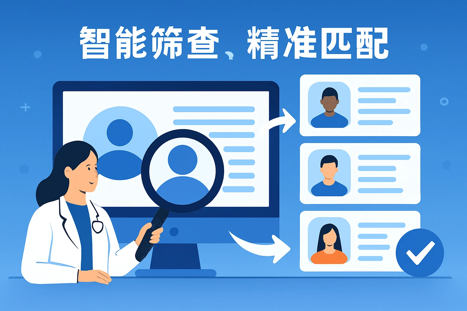 智能筛查，精准匹配