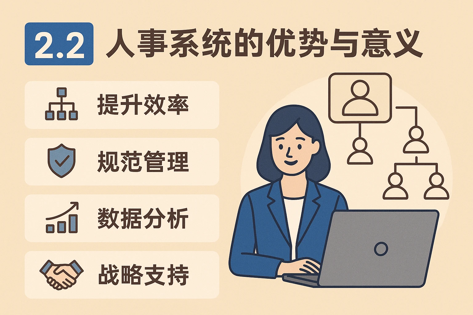 2.2 人事系统的优势与意义