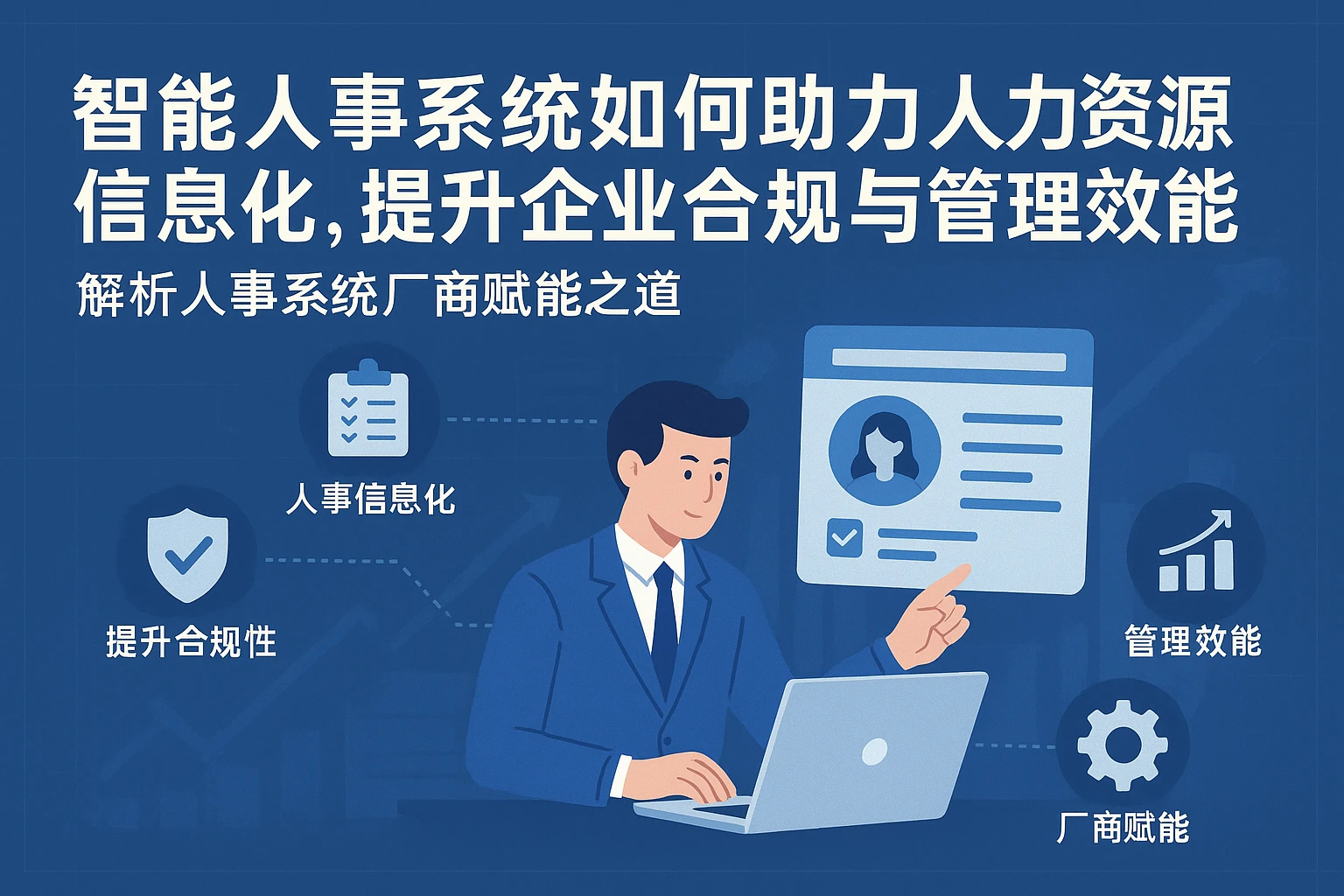 智能人事系统如何助力人力资源信息化，提升企业合规与管理效能——解析人事系统厂商赋能之道