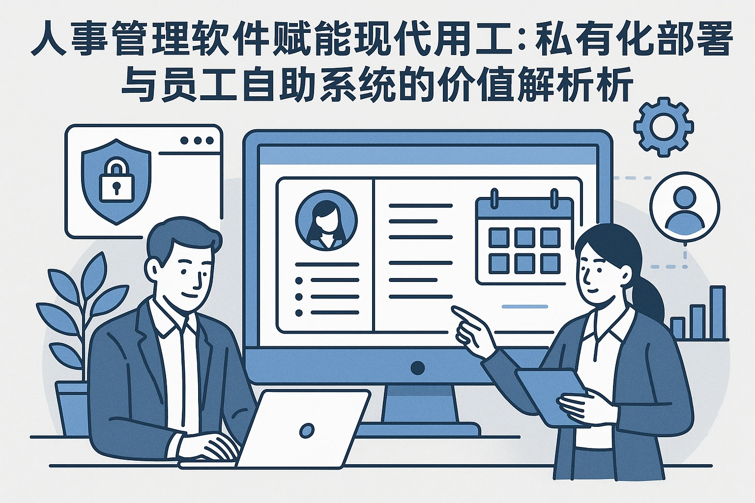 人事管理软件赋能现代用工：私有化部署与员工自助系统的价值解析