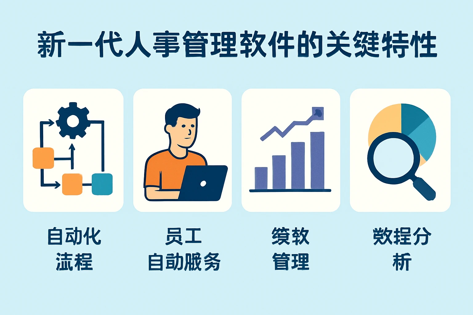 新一代人事管理软件的关键特性