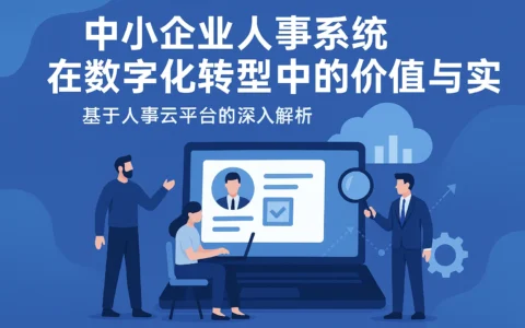 中小企业人事系统在数字化转型中的价值与实践——基于人事云平台的深入解析