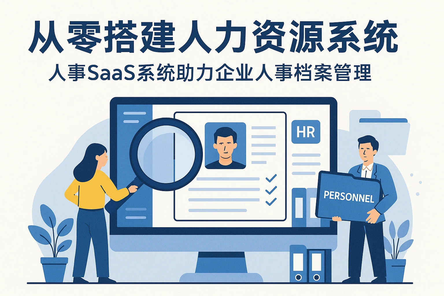 从零搭建人力资源系统：人事SaaS系统助力企业人事档案管理
