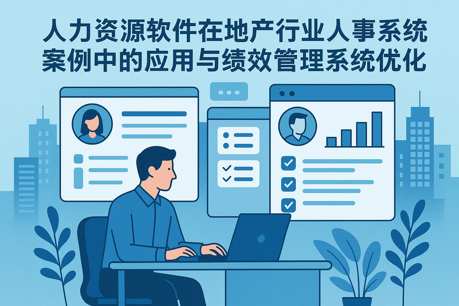 人力资源软件在地产行业人事系统案例中的应用与绩效管理系统优化