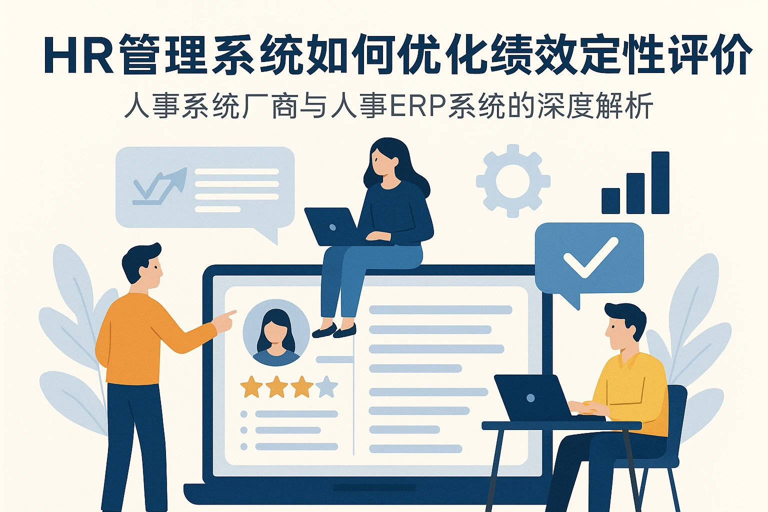 人力资源管理系统如何优化绩效定性评价——人事系统厂商与人事ERP系统的深度解析