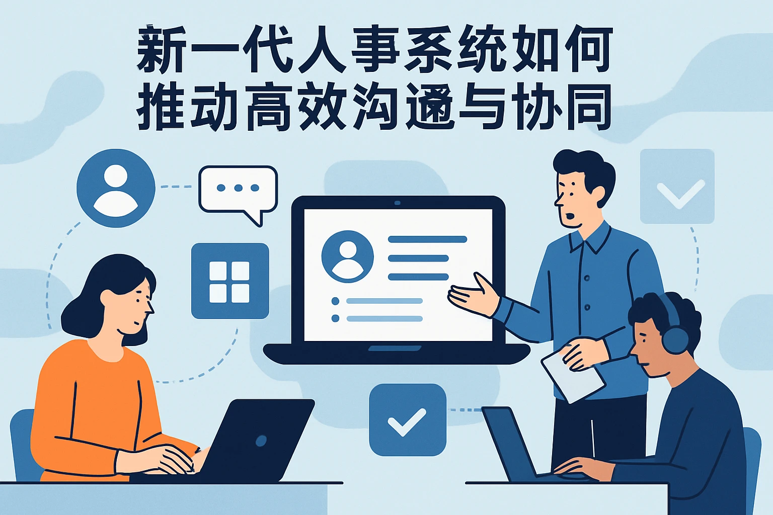 新一代人事系统如何推动高效沟通与协同