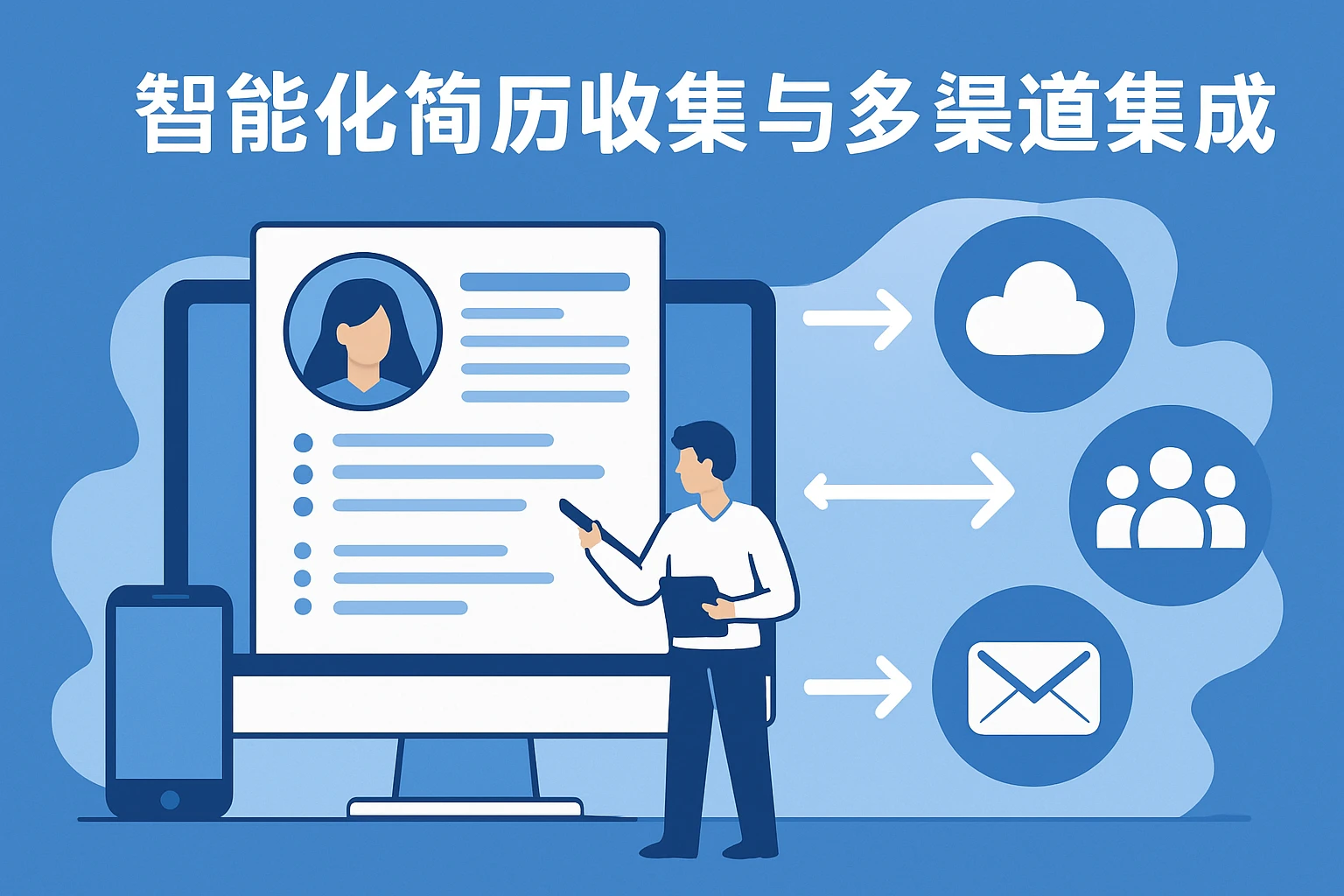 智能化简历收集与多渠道集成
