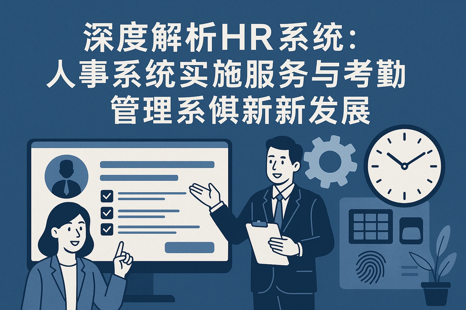 深度解析HR系统：人事系统实施服务与考勤管理系统创新发展