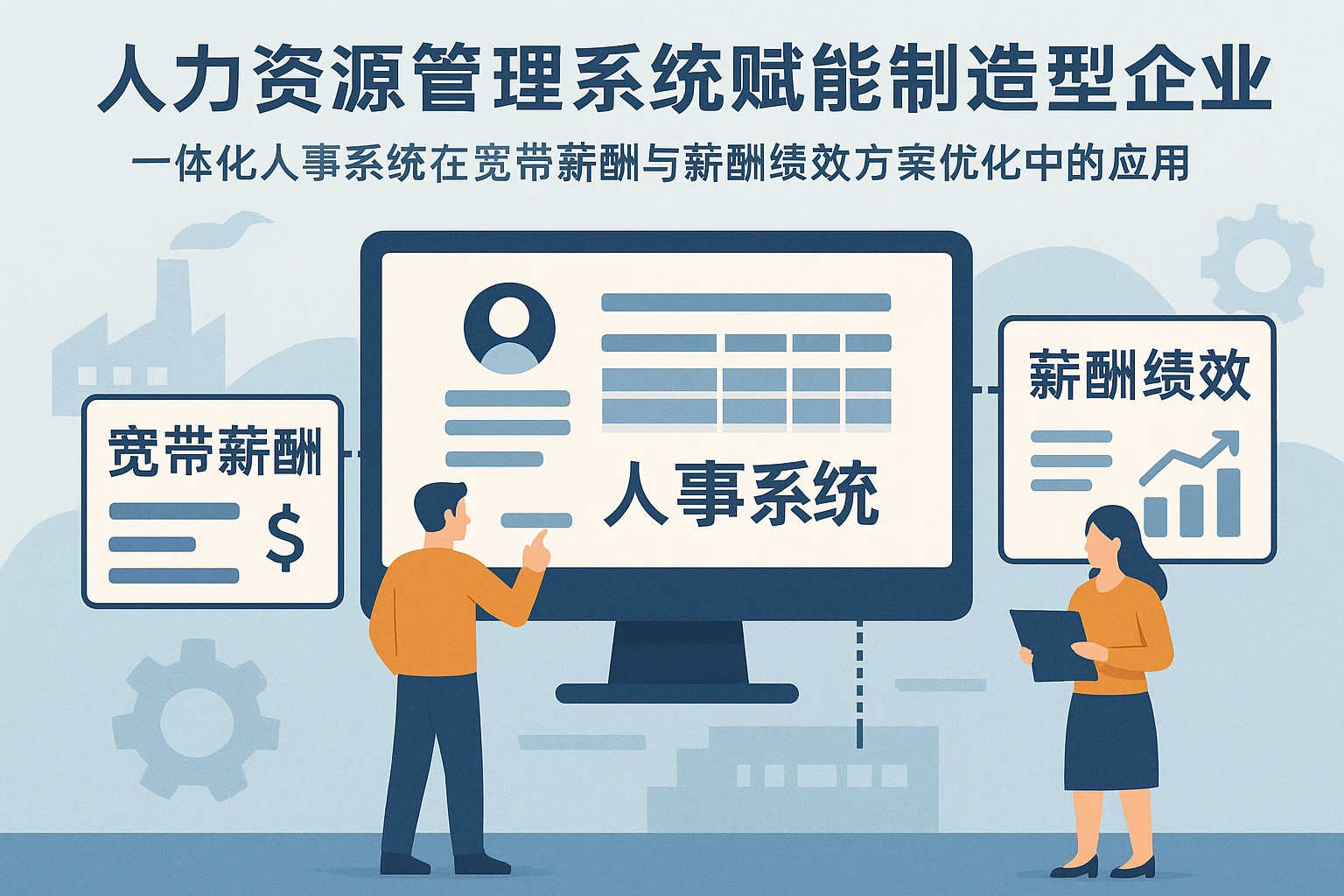 人力资源管理系统赋能制造型企业：一体化人事系统在宽带薪酬与薪酬绩效方案优化中的应用