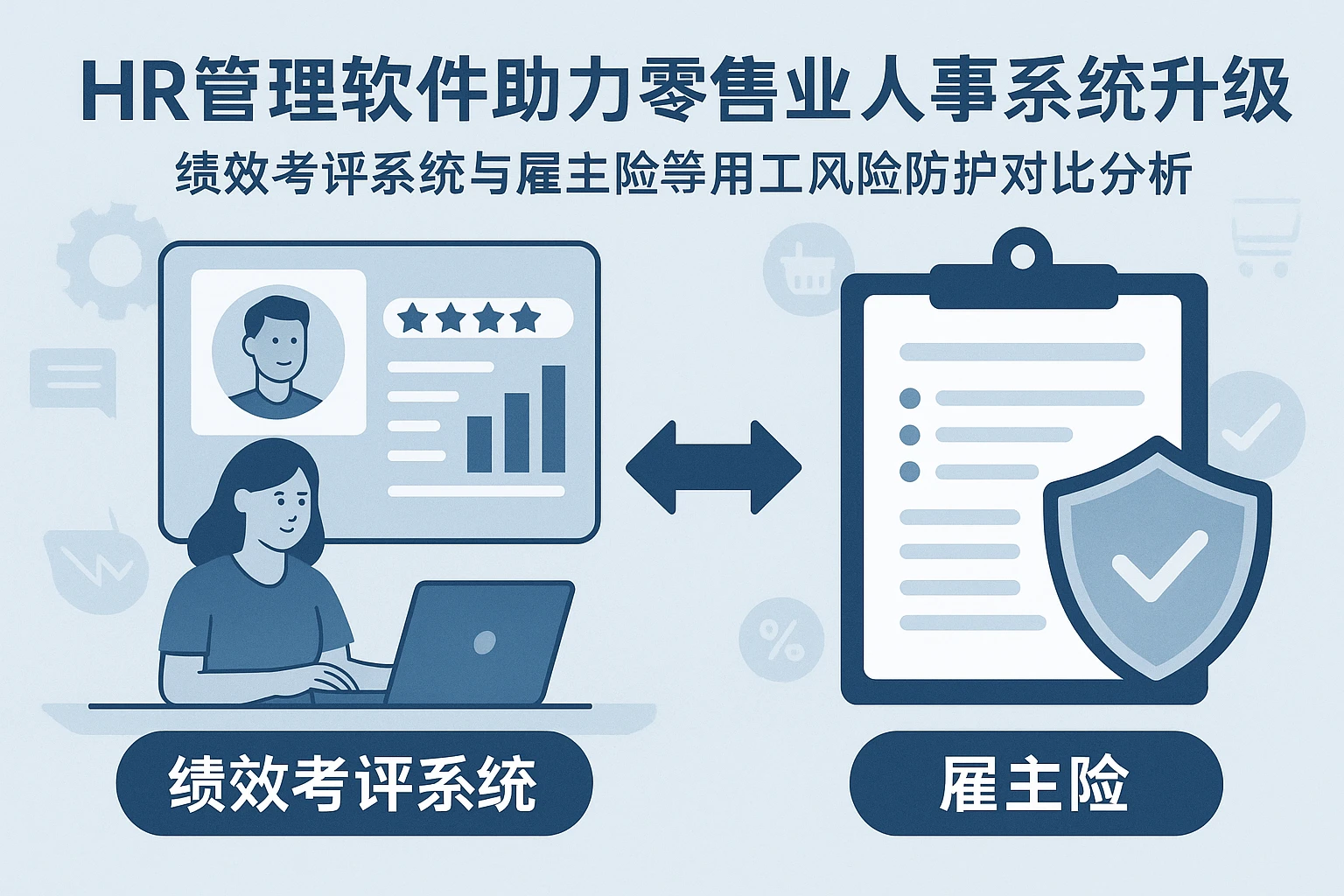 HR管理软件助力零售业人事系统升级——绩效考评系统与雇主险等用工风险防护对比分析