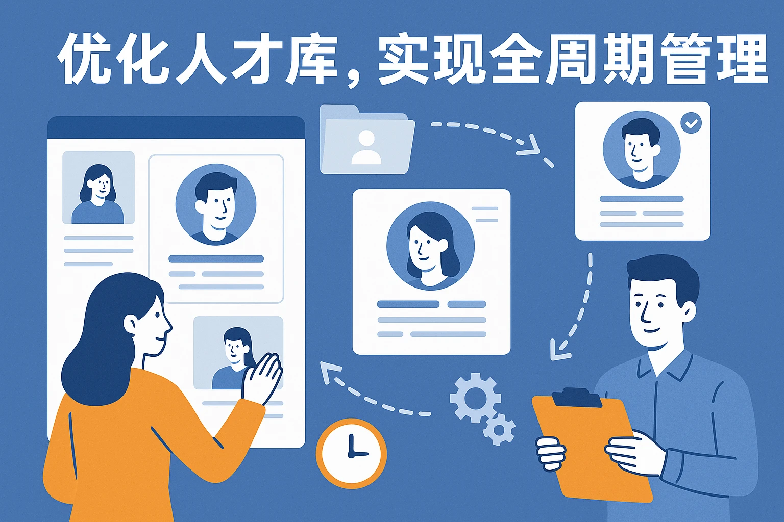 优化人才库，实现全周期管理