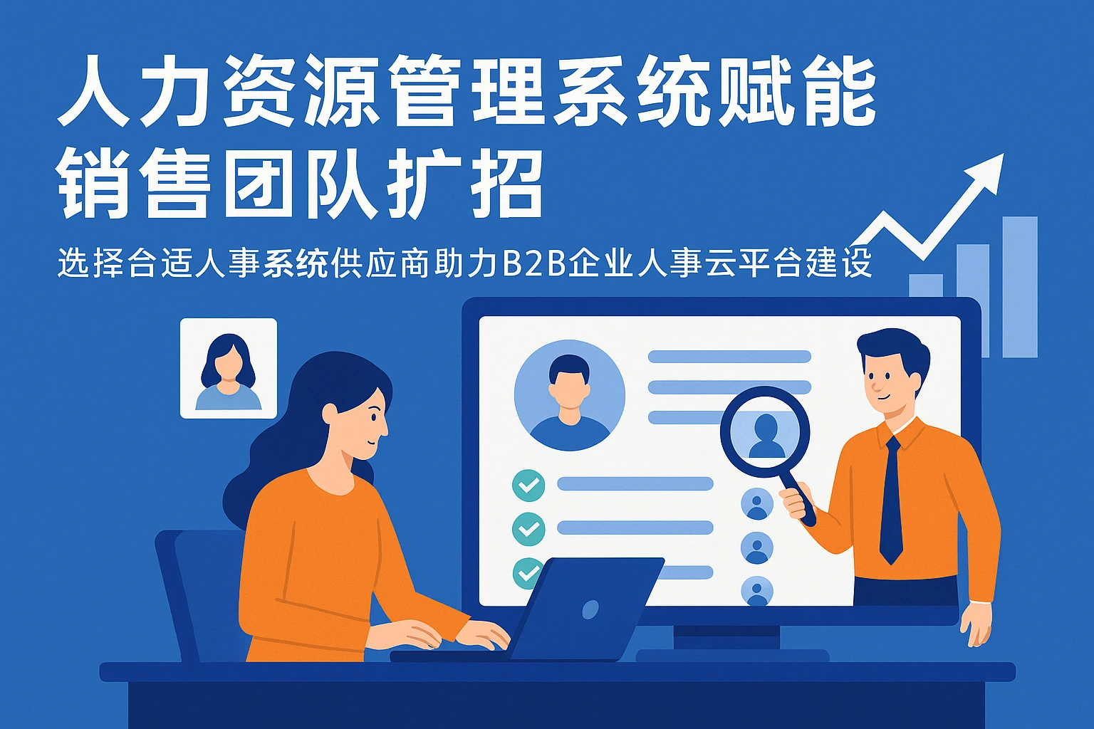 人力资源管理系统赋能销售团队扩招 —— 选择合适人事系统供应商助力B2B企业人事云平台建设