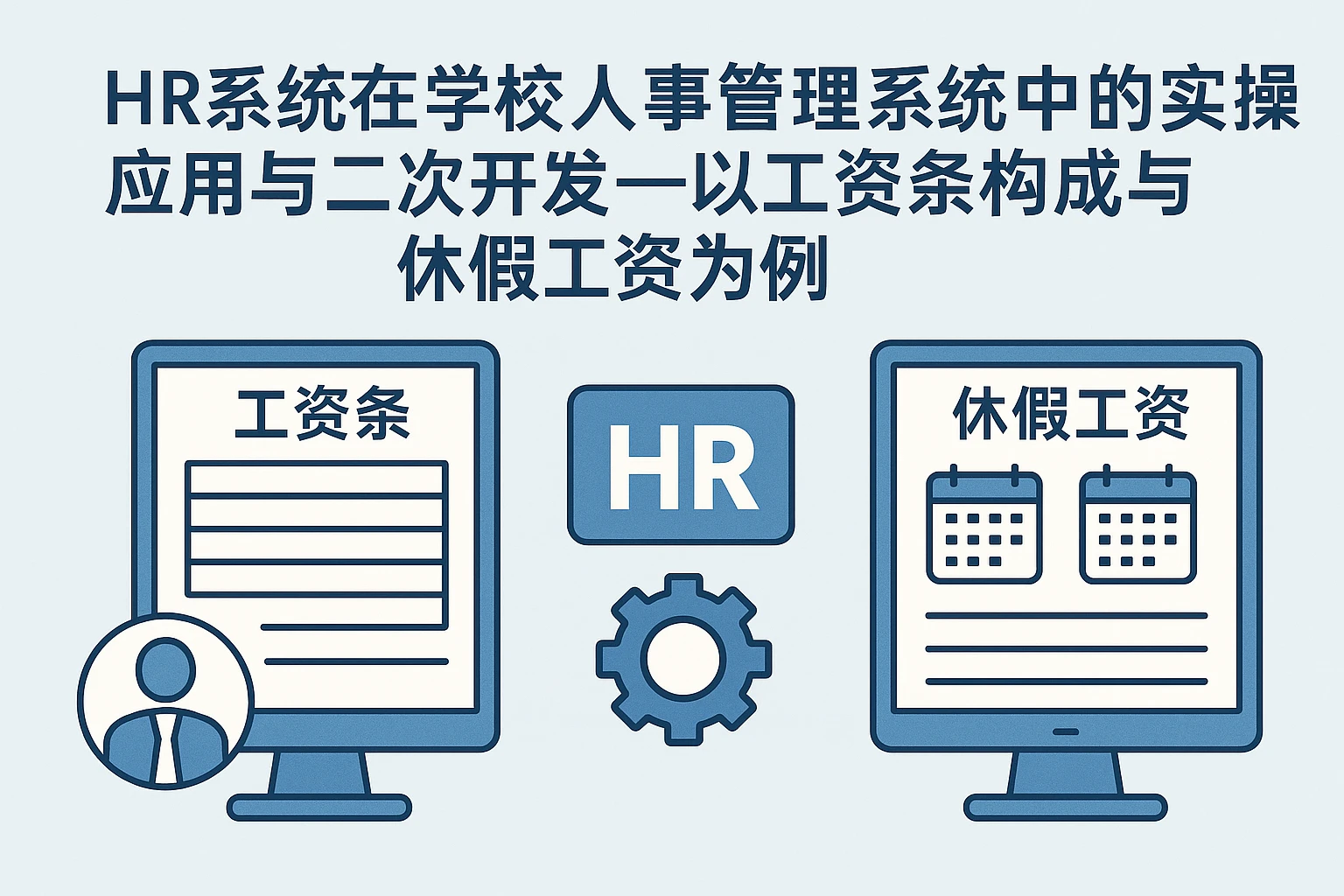 HR系统在学校人事管理系统中的实操应用与二次开发——以工资条构成与休假工资为例