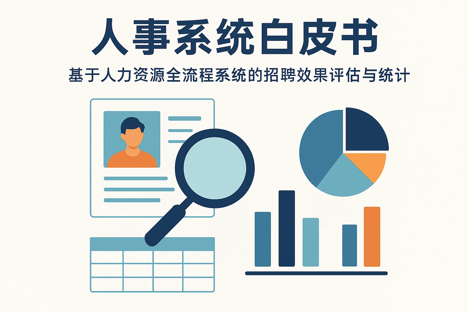 人事系统白皮书：基于人力资源全流程系统的招聘效果评估与统计分析